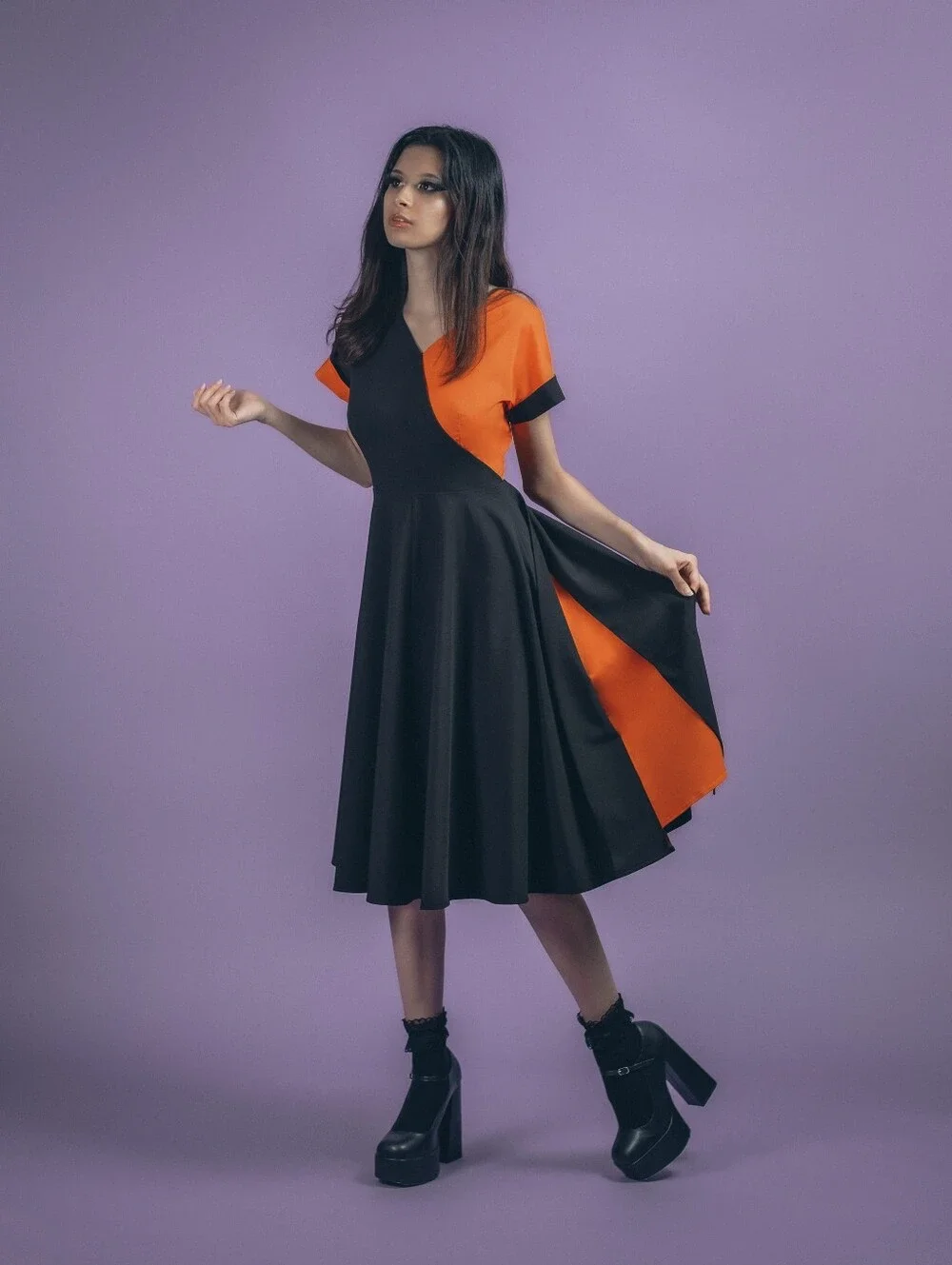 Lively Ghosts The Great Pumpkin Dress - Picture 4 of 12